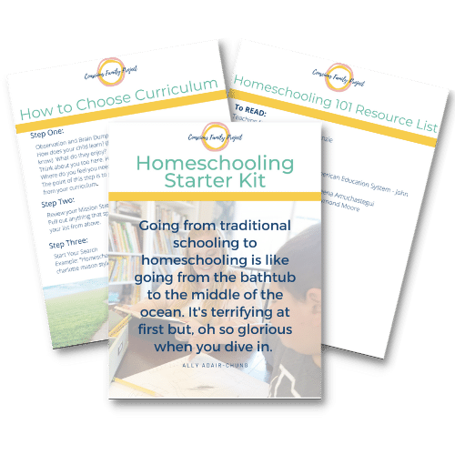 Homeschooling Starter Kit Mockup